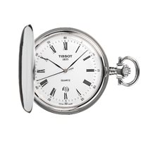 Da tasca Tissot Uomo Savonette in Acciaio T83655313 - T83655313